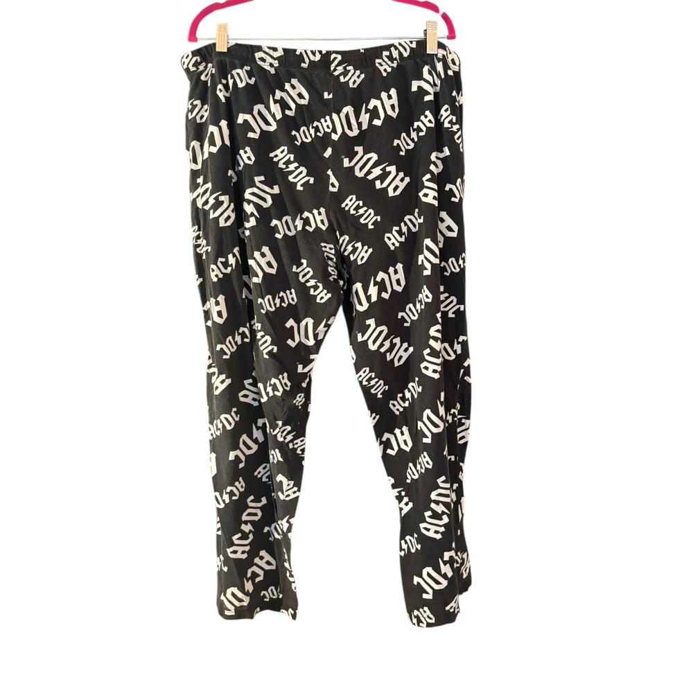 Rockware Vintage 2005 AC/DC Lounge Pants XL 100% Cotton Music Streetwear Mens